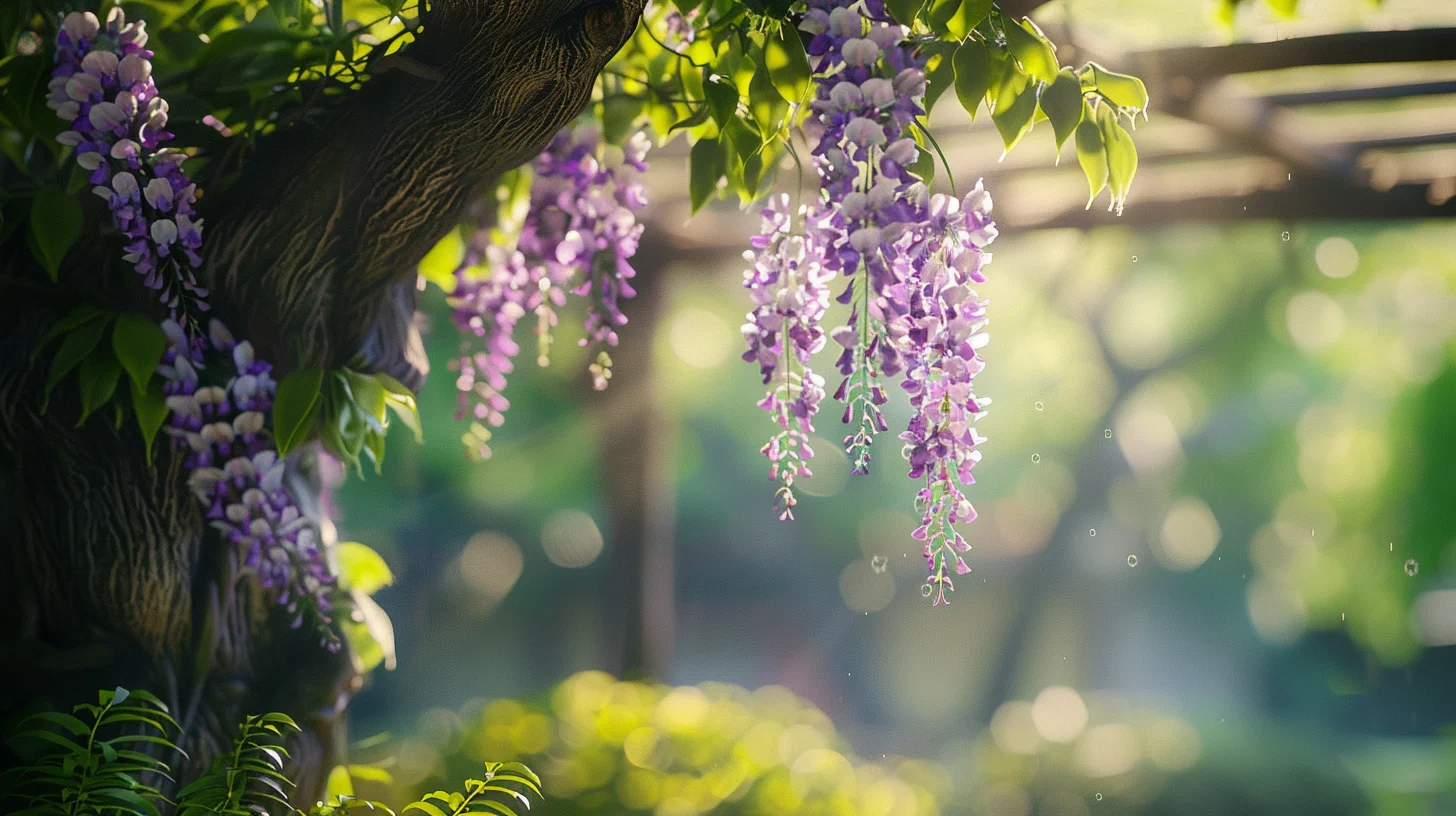 glycine centenaire du Japon