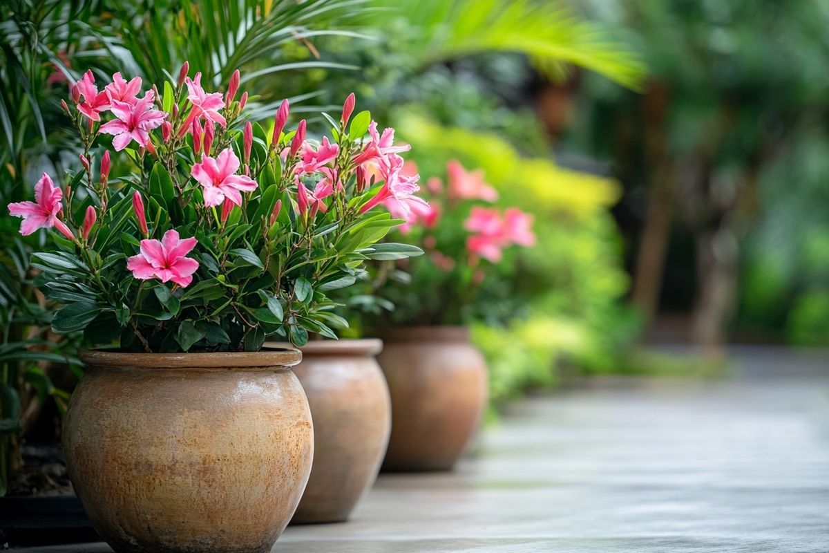 Tailler des lauriers roses en pot : secret pour un jardin éclatant toute l'année